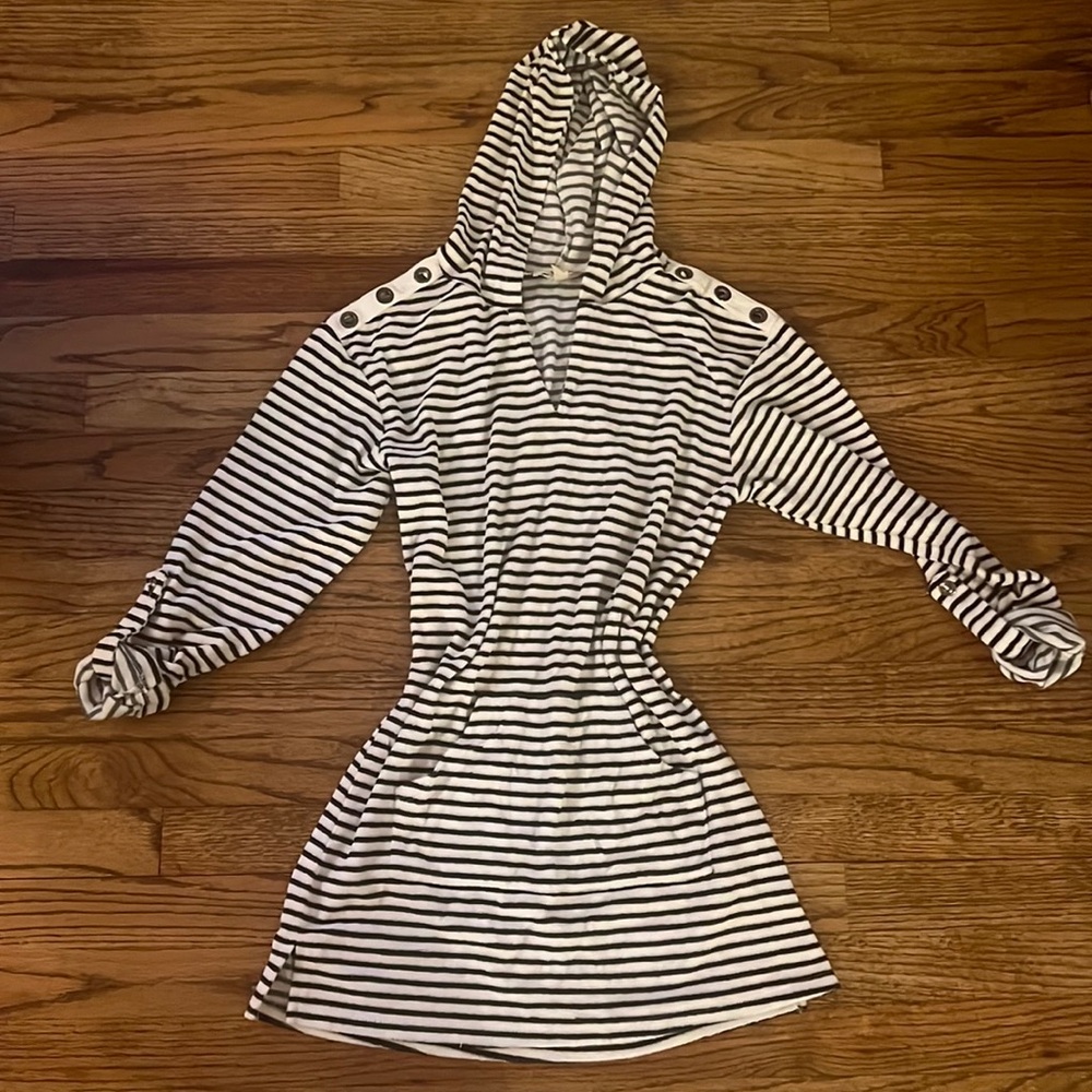 Terry cloth baithing suit coverup dress